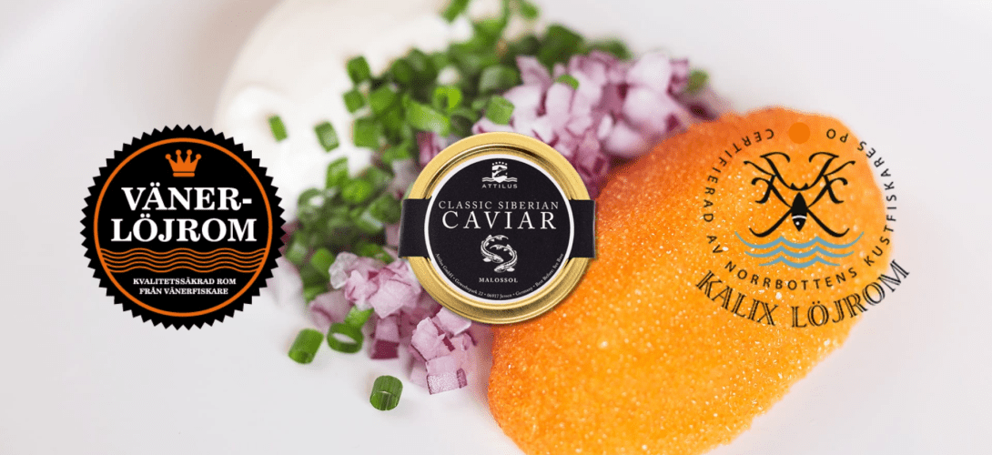 Högkvalitativ Väner-löjrom för restaurangverksamhet